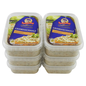 Spreew�lder Griebenschmalz traditionell von Gol�ener - 6er Set (6 Packungen � 200 g)