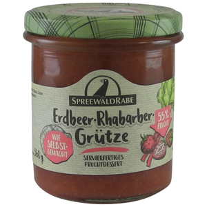 Erdbeer-Rhabarber-Gr�tze von Spreewald-Rabe (360 g)
