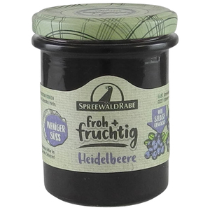 Heidelbeere Fruchtaufstrich von Spreewald-Rabe (210 g)