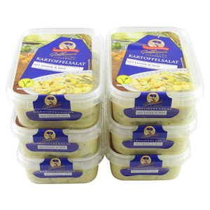 Kartoffelsalat mit Lein�l & Senf von Gol�ener - 6er Set (6 Packungen � 200 g)