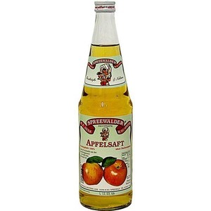 Klarer Apfelsaft von der Spreewaldmosterei (0,7 l)