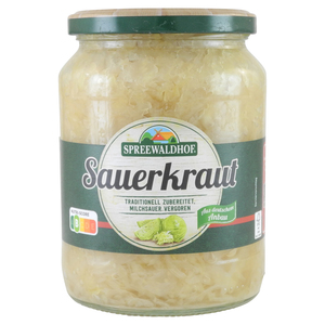 Sauerkraut vom Spreewaldhof (720 ml Glas)