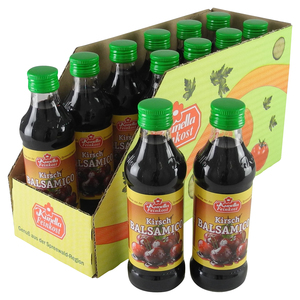 Kirsch Balsamico von Kunella Feinkost - 12er Pack (12 Flaschen  100 ml)