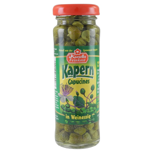 Kapern Capucines in Weiweinessig von Kunella Feinkost (100 g Glas)