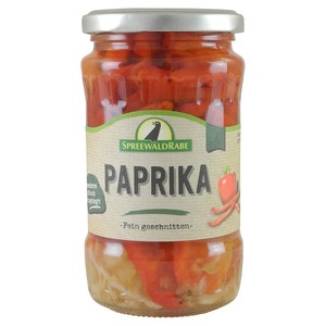 Spreewlder Paprika geschnitten (370 ml Glas)