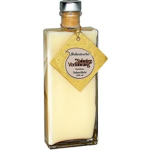 Sahnige Verf�hrung Marzipan in der flachen Geschenkflasche (0,2 l / 15 % vol.)