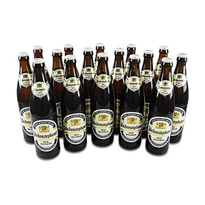 Weihenstephaner Hefeweissbier Hell (16 Flaschen � 0,5 l / 5,4 % vol.)