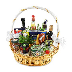 Geschenkkorb Weihnachtsschlemmerkorb