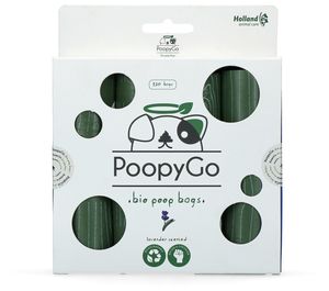 umweltfreundliche Hundekotbeutel PoopyGo Eco, 8x15 Beutel, 120 Stck