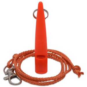 ACME Hundepfeife 211,5 orange mit Pfeifenband