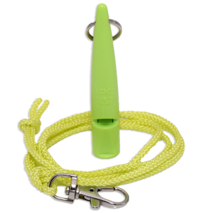 ACME Hundepfeife 210,5 Lime Green mit Pfeifenband