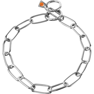 Edelstahl Halskette Kettenhalsband 4mm lange Glieder