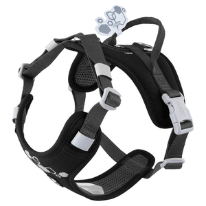 Hurtta Hundegeschirr Weekend Warrior Harness II Eco raven, 55-70 cm