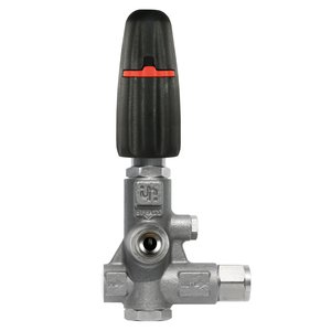 Interpump Umlaufventil H-560, Eingang 1/2 Zoll IG, Ausgang 1/2 Zoll IG, Bypass 1/2 Zoll IG, max. 500 bar, max. 80-C