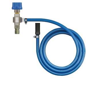 easyfoam365+ Injektor ST-160 mit Saugschlauch + Saugfilter, E/A= ST-45 Messing vern., D=1.4 mm, max. 250 bar, max. 90-C, Edelstahl