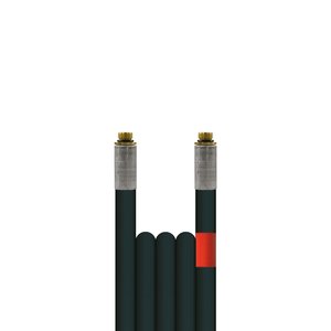 40m Rohrreinigungsleitung Flexy, DN6, schwarz, 1/8 Zoll Aussengewinde auf 1/8 Zoll Aussengewinde, max. 100-C, max. 300bar