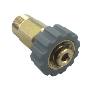 Handverschraubung M21 berwurf auf M21 AG, max. 400bar, max. 150-C, Messing