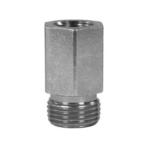 Aufschraubverschraubung M12x1,5 AG - 1/4 IG, max. 250bar,Stahl verzinkt