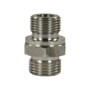 Einschraubverschraubung M16x1,5 AG - 3/8 AG, max. 250bar, Edelstahl