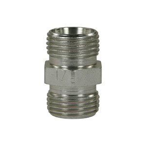 Doppelnippel M16x1,5 als Verbinder, Stahl verzinkt