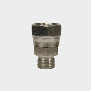 �berwurfverschraubung 3/8 AG - 3/8 IG, max. 350bar, Edelstahl