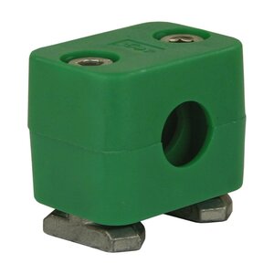 Rohrschelle 12 mm mit Tragschienenmutter