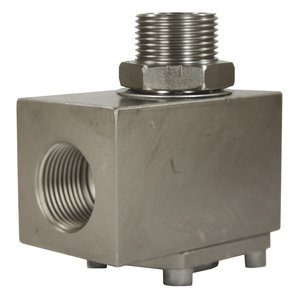 Winkeldrehgelenk fr Schlauchaufroller, 3/4 Zoll IG - 3/4 Zoll AG, max. 200 bar