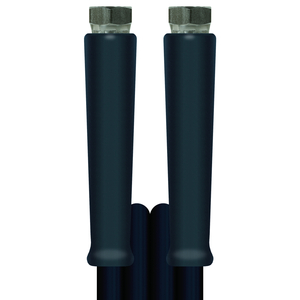 5m HD-Schlauch 1SN, DN12, schwarz, 1/2 Zoll Innengewinde auf 1/2 Zoll Innengewinde, max. 150-C, max. 180bar