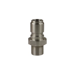 Stecknippel ST-3100, E=3/8 AG, max. 250bar, max. 150-C, Edelstahl geh�rtet