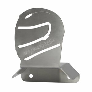 Motorradhelmhalterung Edelstahl