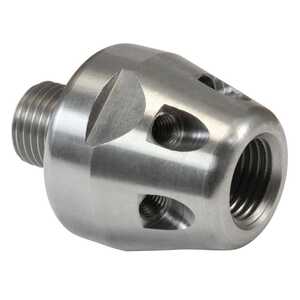 Schubst�ck ST-357 1/4AG 3/8IG Edelstahl