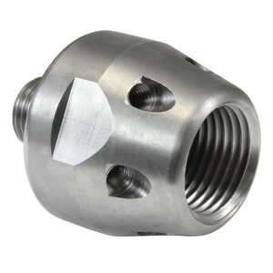 Schubst�ck ST-458 1/4AG 1/2IG Edelstahl