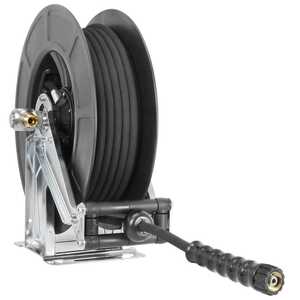 Schlauchaufr. 2SC-08 20M.SW M22 VA/PVC schwarz