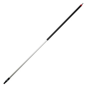 Vikan Stiel mit Wasserdurchlauf, Alu, 31 mm, 1900 mm, Schwarz