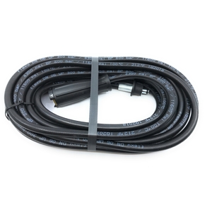 Hochdruckschlauch Flexy Schwarz, DN 6, max. 300 bar, glatte Decke, Handverschraubung lang