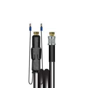 Schlauch fr Felgenreiniger beheizt mit E-Kabel, 1 SN Schwarz, DN 8