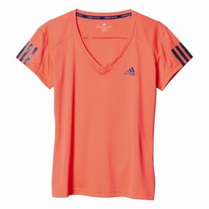Adidas Tennis Club T-Shirt Damen rot