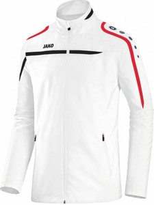Jako Performance Pr�sentationsjacke Damen wei�/schwarz/rot 9897