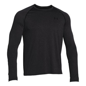 Under Armour Herren Tech Longsleeve Carbon Heather 1264088-090