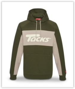 CCM Lifestyle Nostalgia Tacks Logo Fleece Hood SR