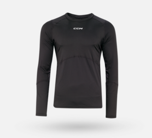 CCM Compression L/S Top mit Grip - Senior