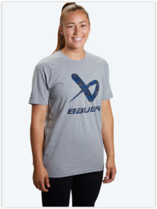 BAUER SS CREW TEE CORE LOCKUP SENIOR