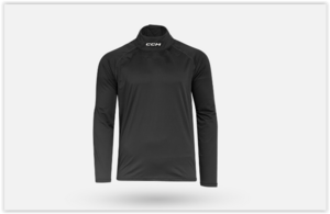 CCM NECK GUARD LS TOP - Senior Schnittfest