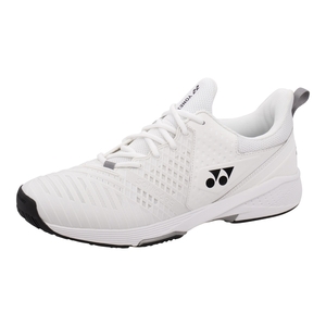 Yonex Sonicage3 Wide Herren Sandplatzschuhe white/black