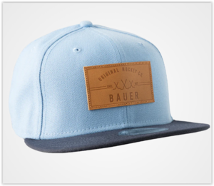 BAUER NEW ERA LEATHER PATCH 9FIFTY SENIOR