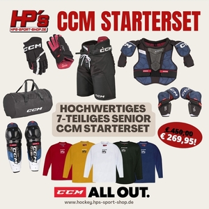 CCM Eishockey Starterset Senior zum Monsterpreis