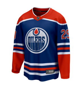 Fanatics Official Licensed Jersey Edmonton Oilers #29 DRAISAITL