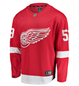 Fanatics Official Licensed Jersey Detroit Red Wings #53 SEIDER