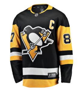Fanatics Official Licensed Jersey Pittsburgh Penguins #87 CROSBY