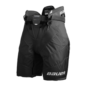 BAUER Vapor FLYLITE Eishockeyhose Senior - M-XL, Schwarz/Navy/Rot